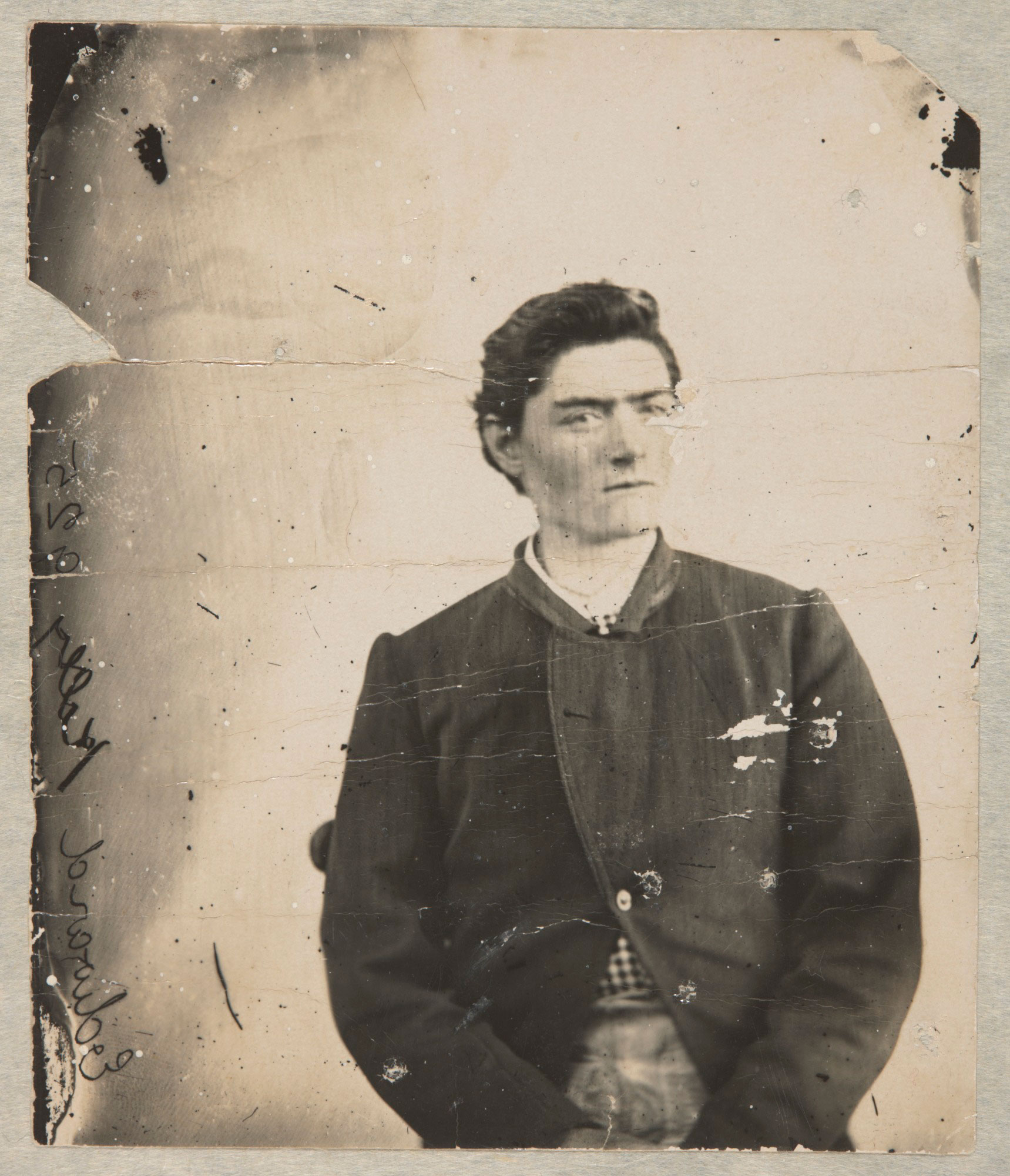 <p>Photograph of Ned Kelly, 1873</p>
