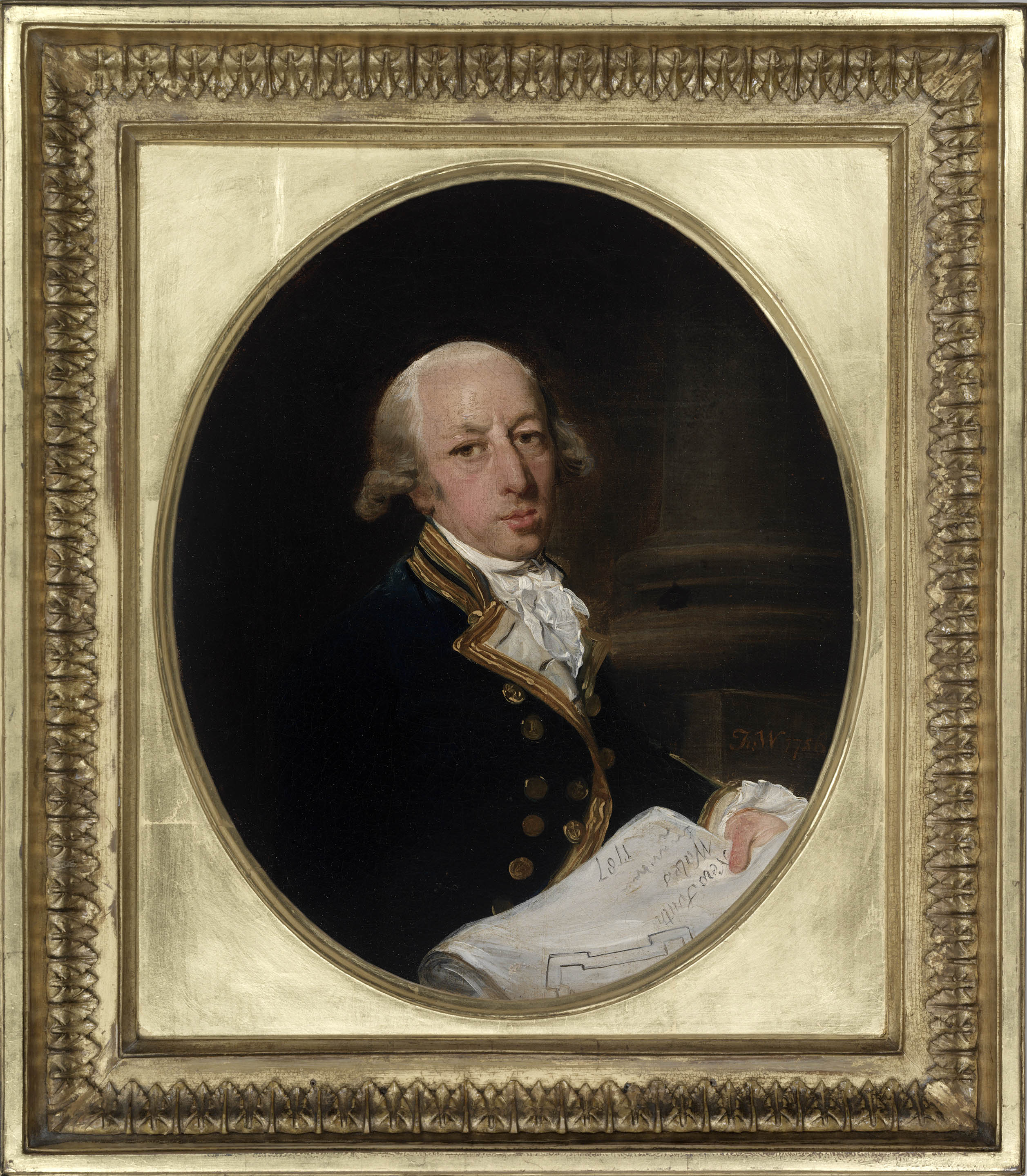  Captain Arthur Phillip, painted by Francis Wheatley