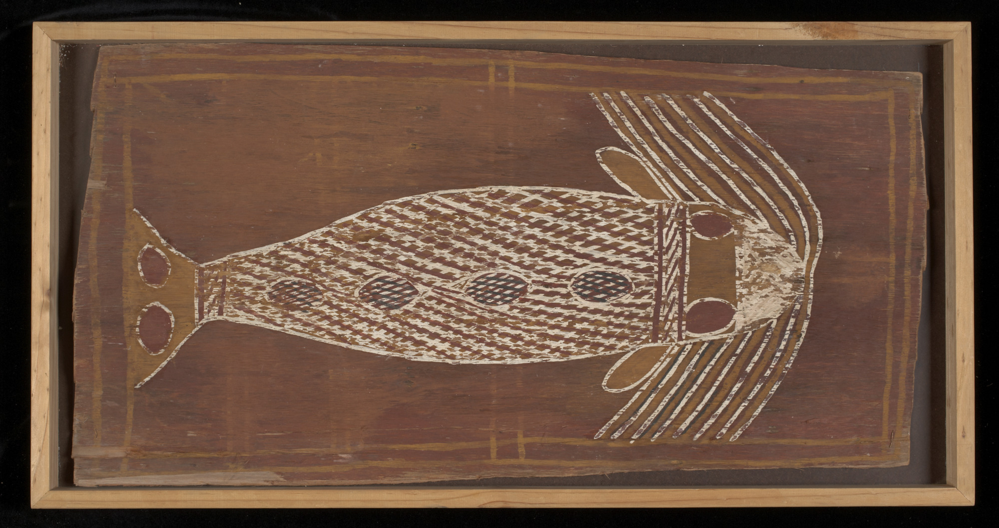 The Whale, Dianmeri, by Mawalan Marika, Yirrkala (Northern Territory), 1948.