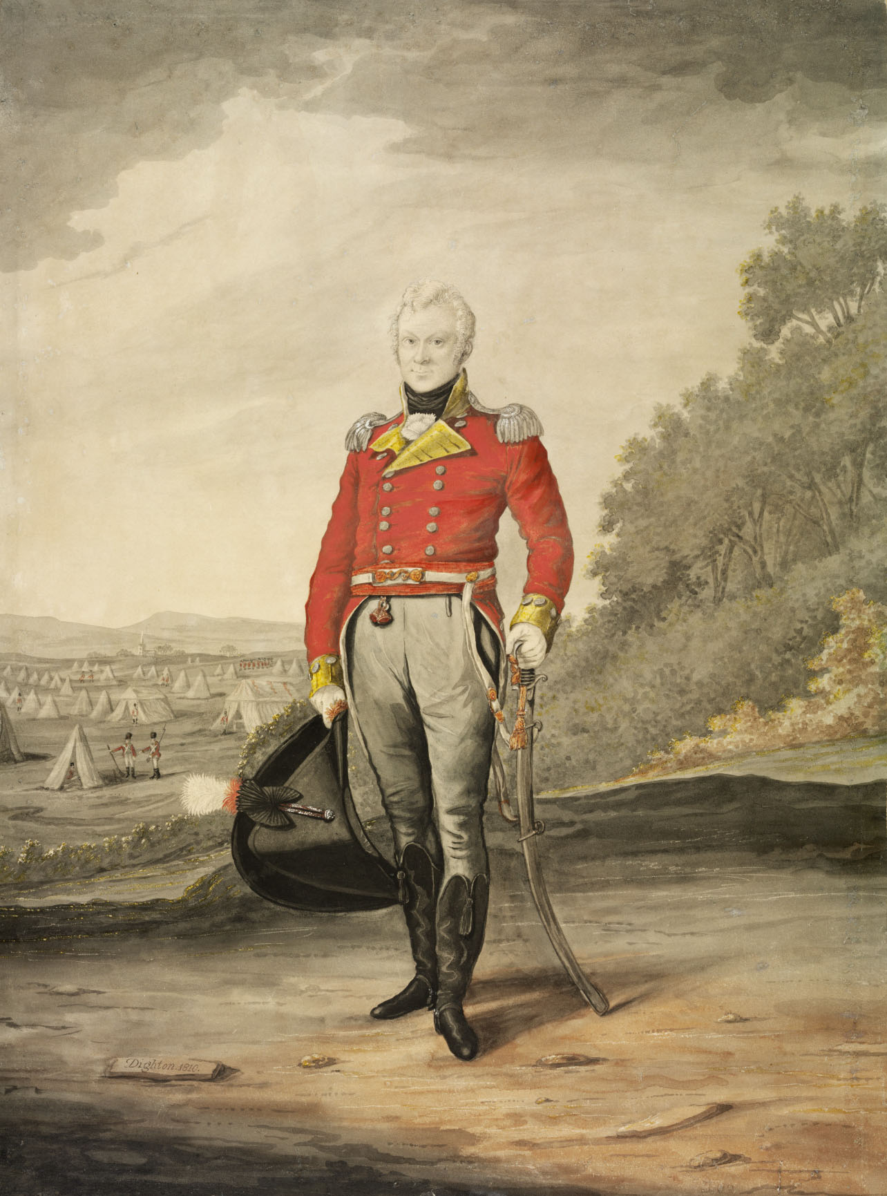 <p>Major George Johnston, 1810</p>
