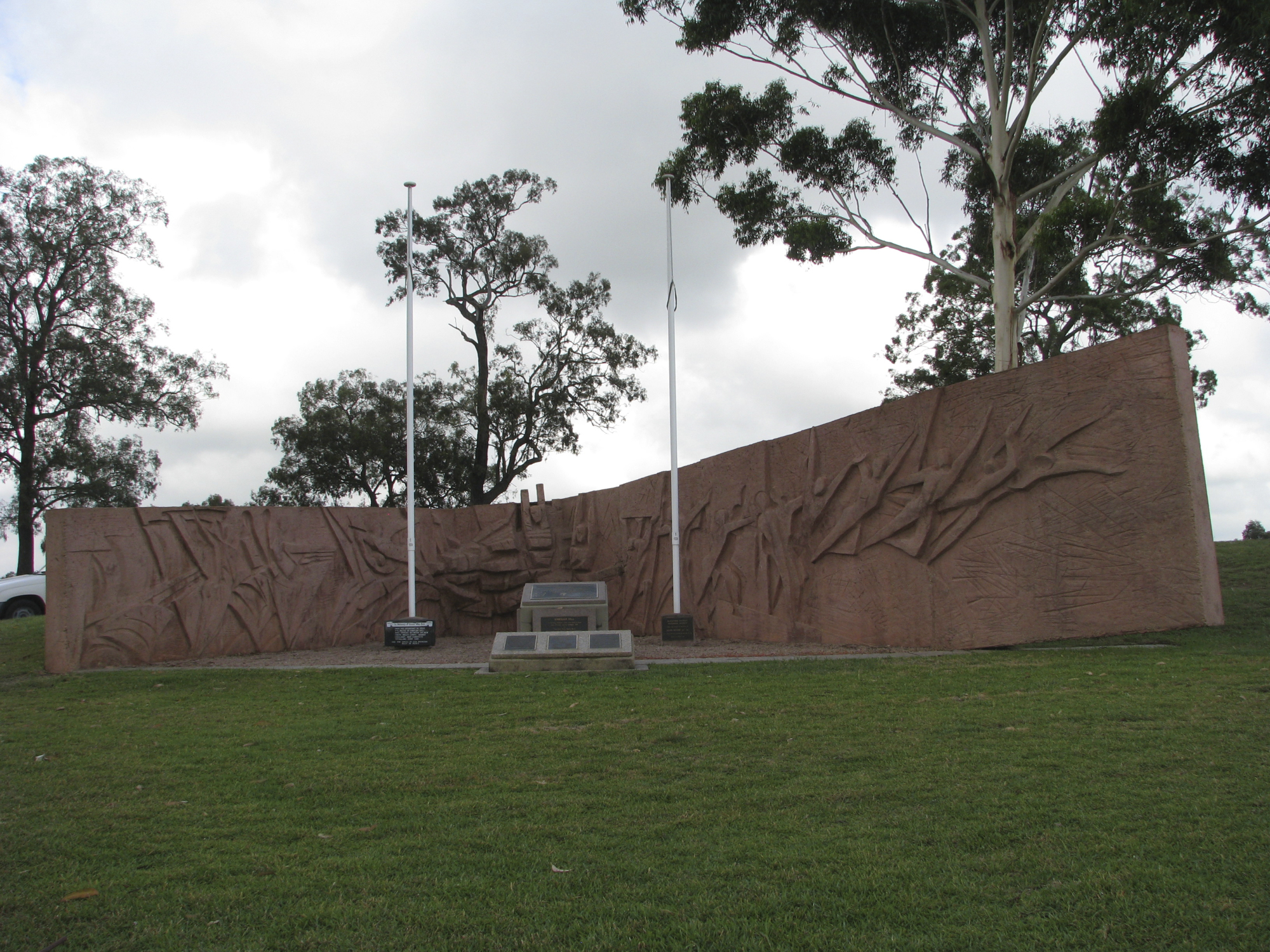 Memorial to ‘Australia’s Vinegar Hill’.