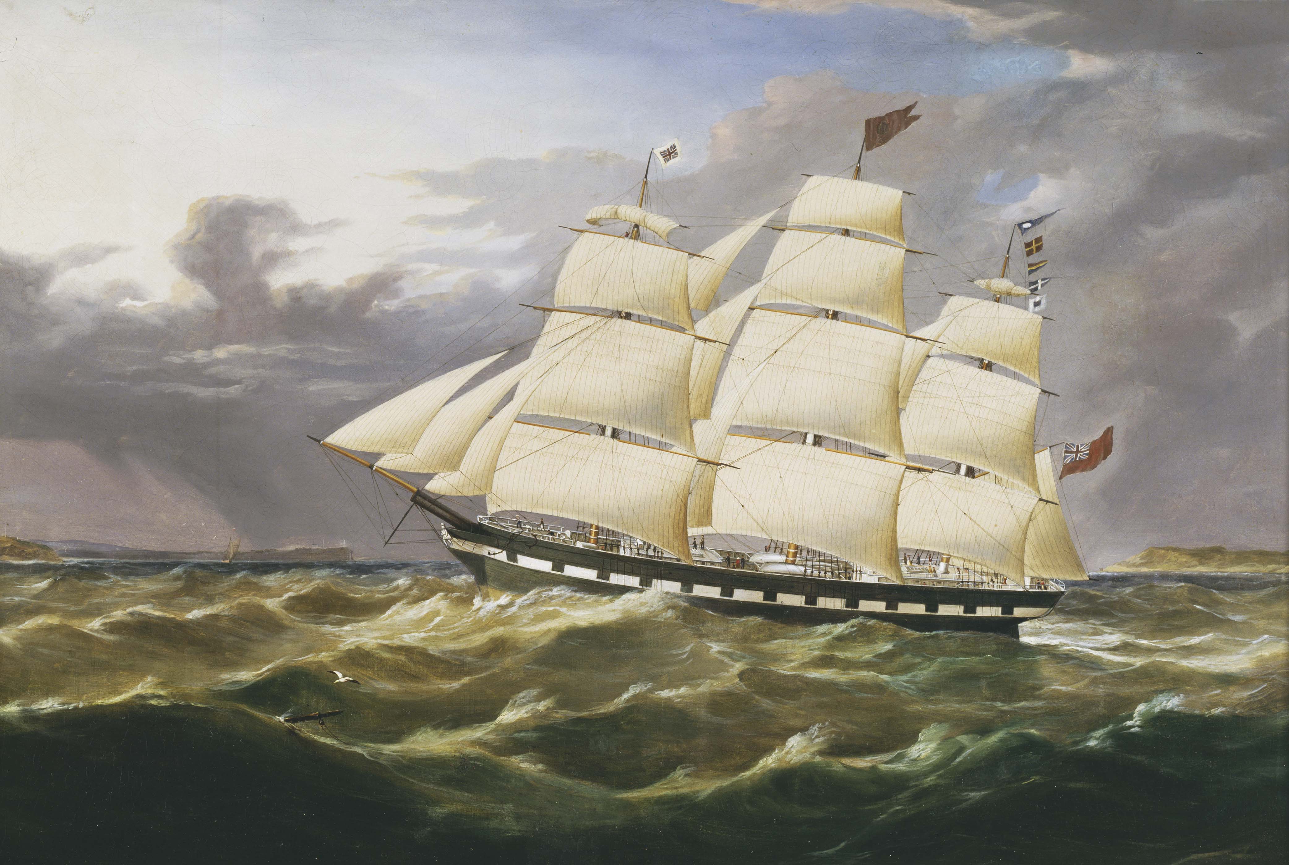 Marco Polo, by Thomas Robertson, 1859.