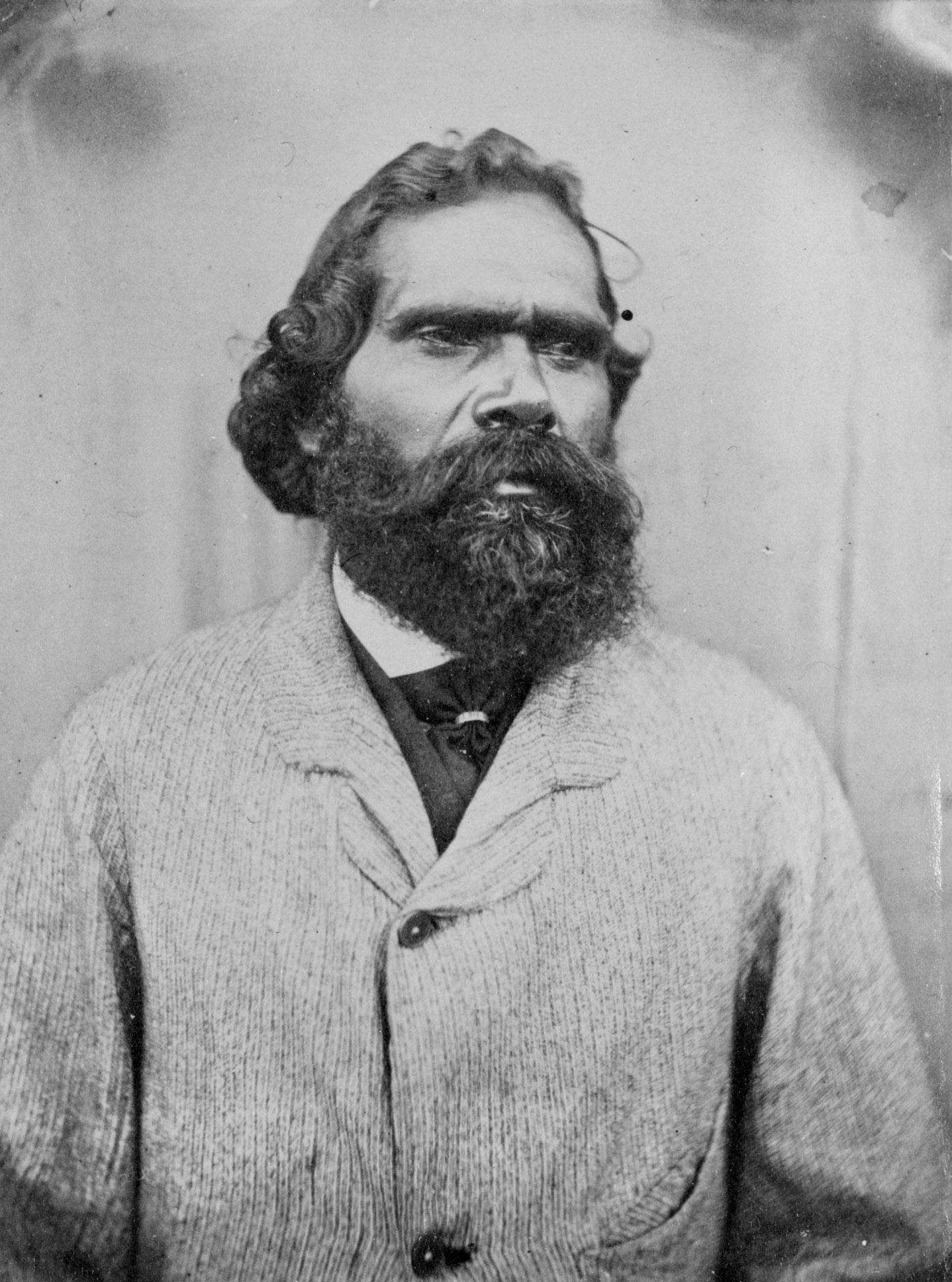 Simon Wonga, chief of the Yarra Yarra people.