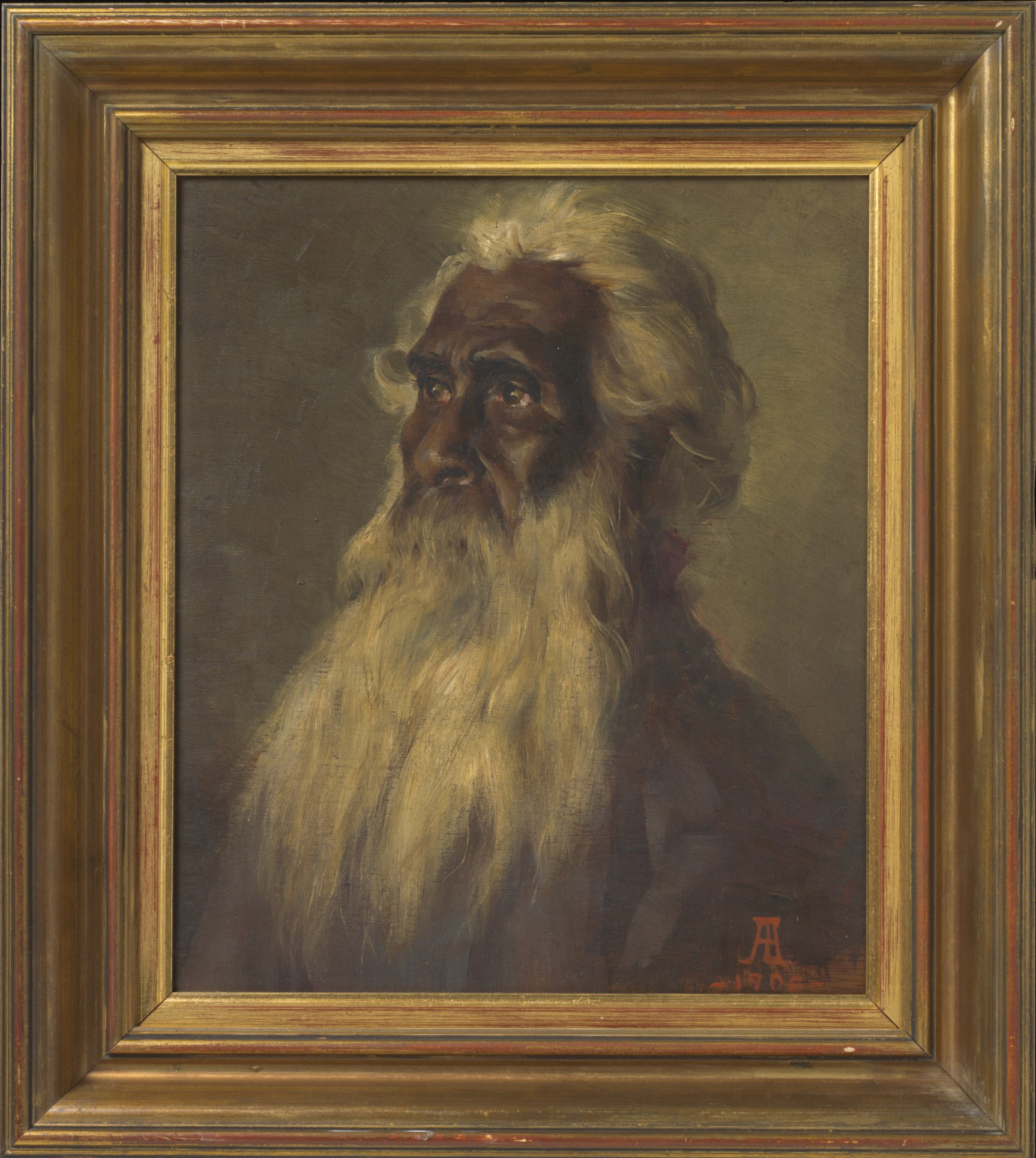 <p><em>King Barak last of the Yarra tribe</em>, by Arthur Loureiro, 1900</p>
