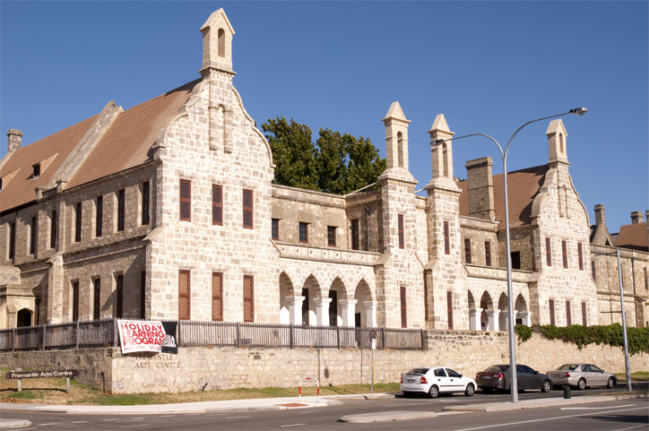 The Fremantle Arts Centre (formerly the lunatic asylum).