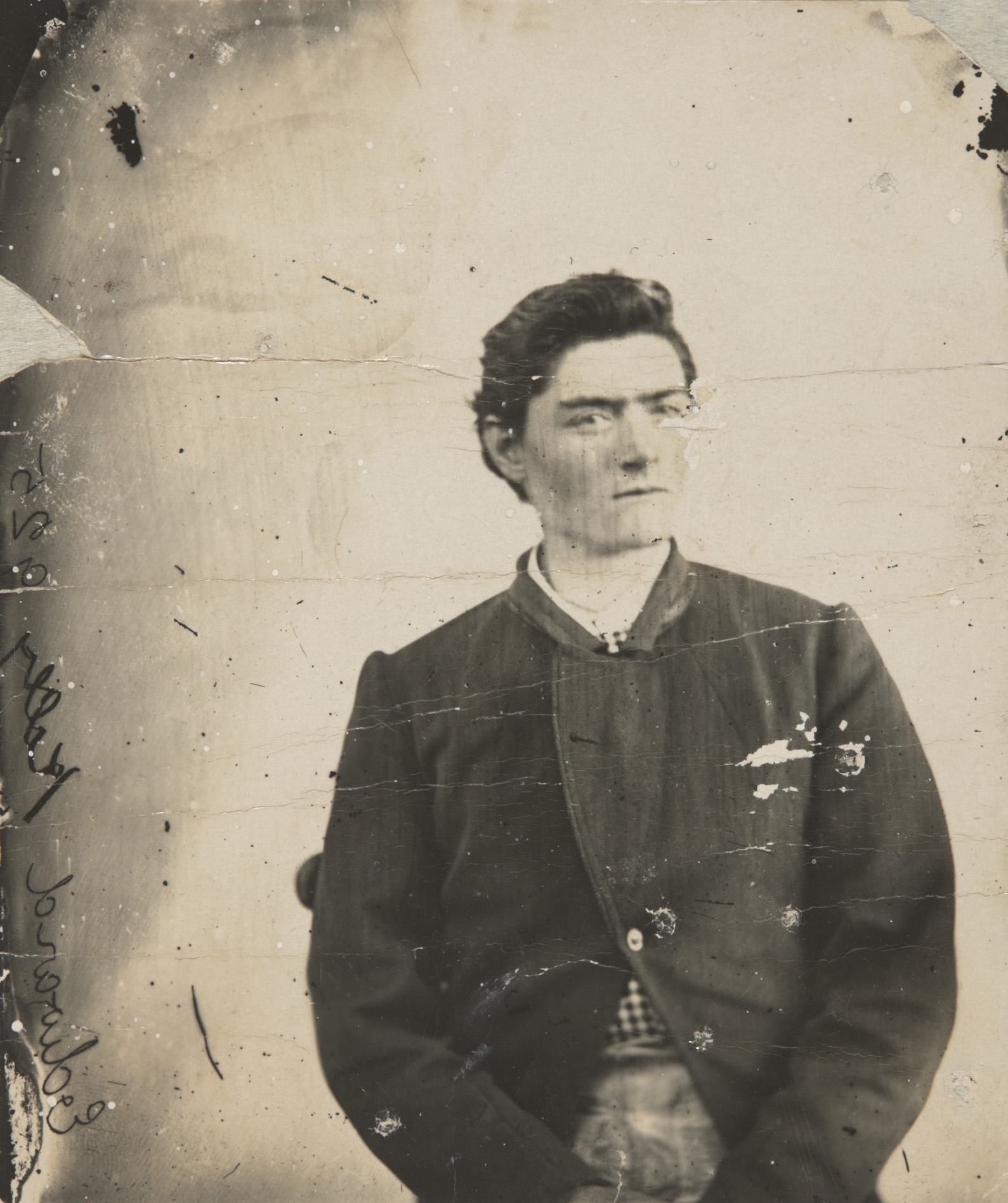 <p>Photograph of Ned Kelly, 1873</p>
