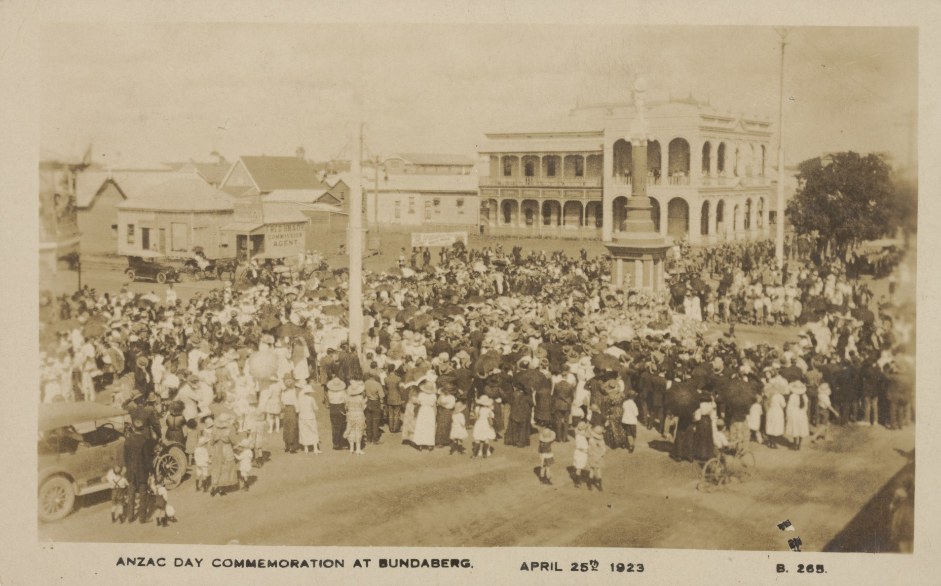 Anzac Day Commemoration at Bundaberg.