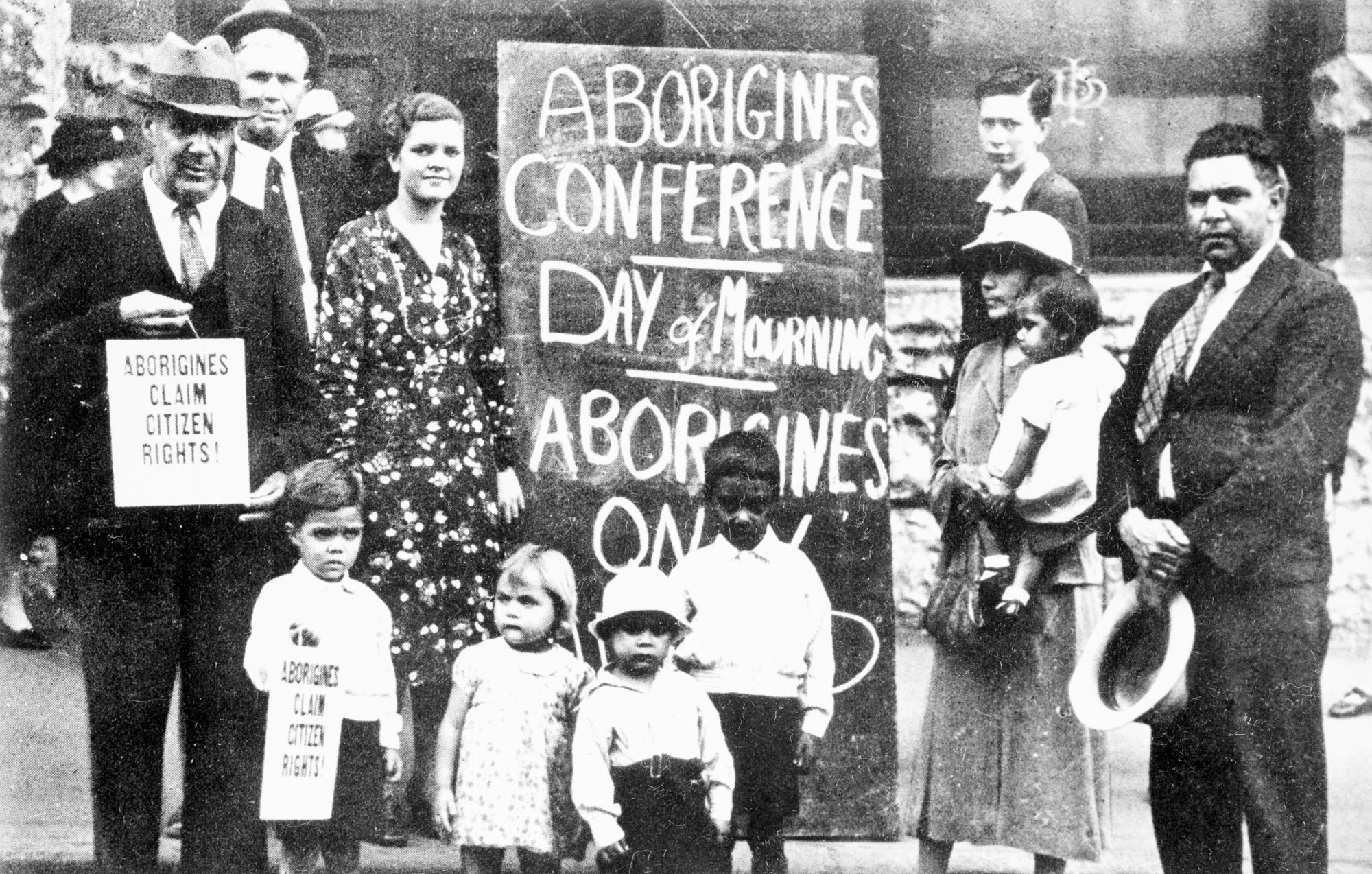 <p>Aboriginal Day of Mourning, 26 January 1938</p>
