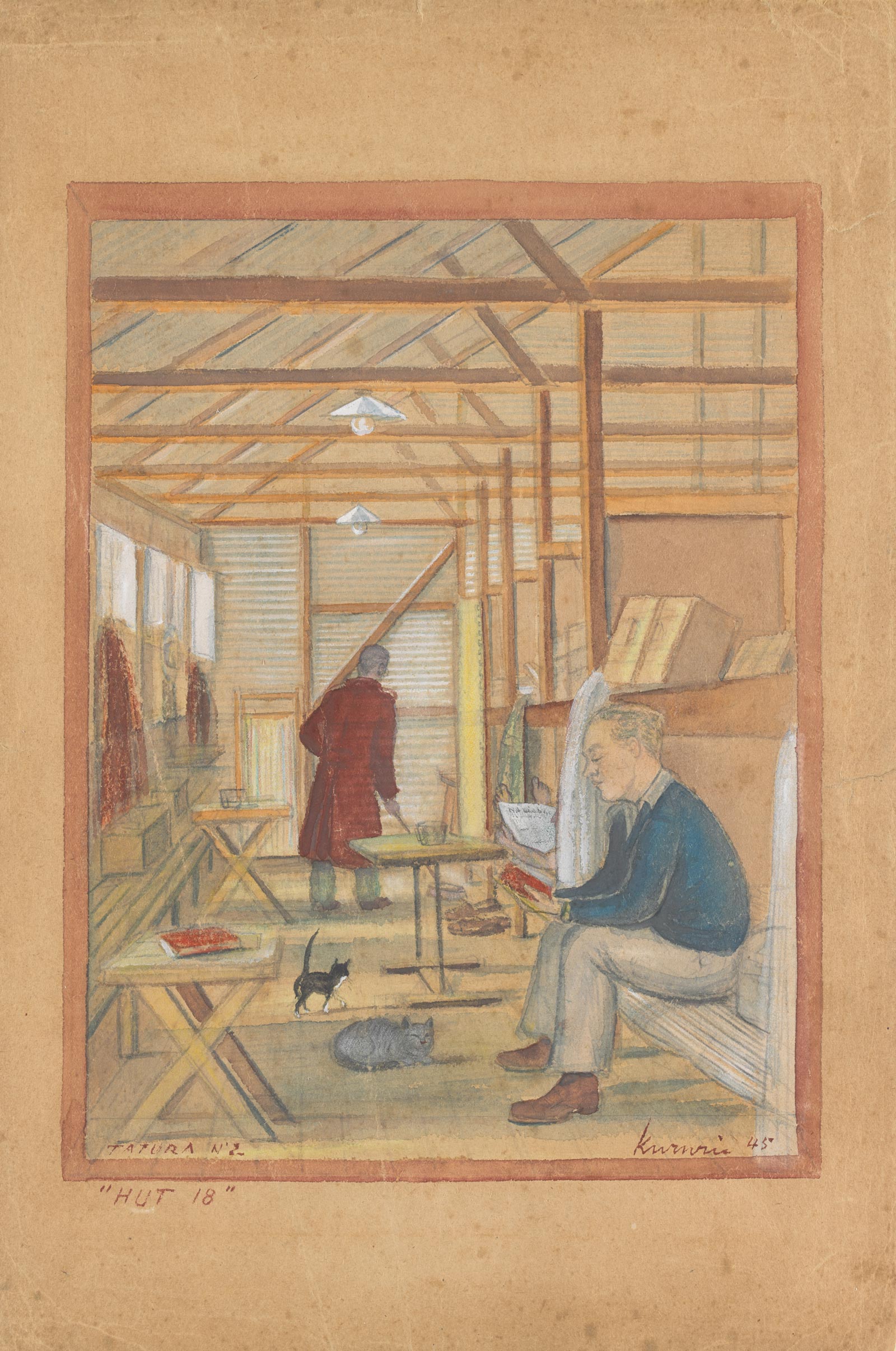 Tatura No2 ‘Hut 18’, by Kurt Winkler