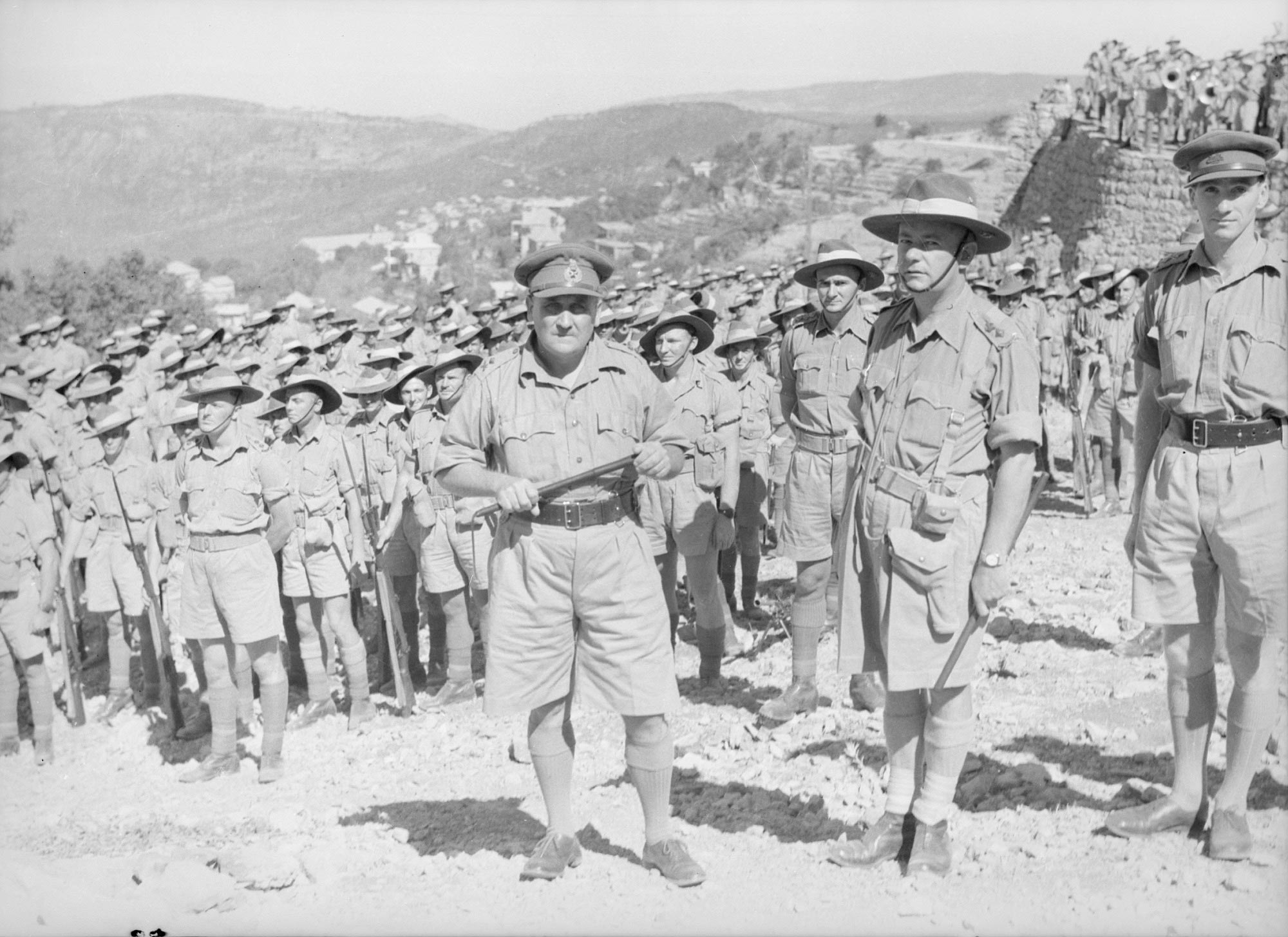 The Australian 7th Division in Lebanon.