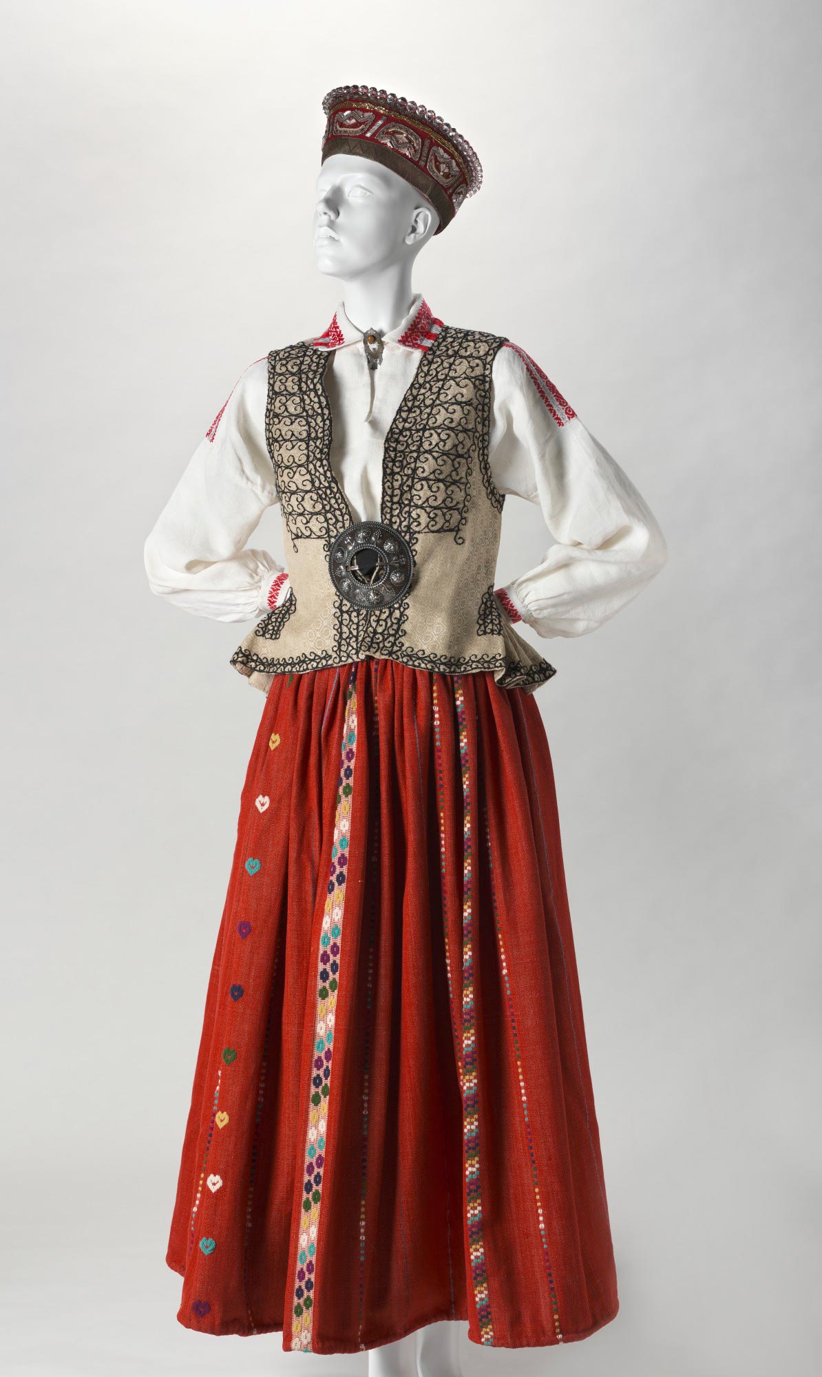 Guna Kinne's Latvian dress.