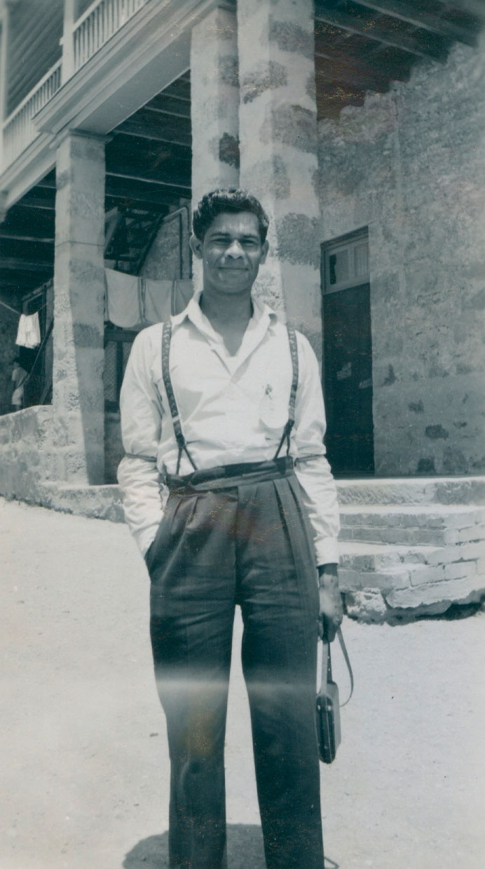 Aboriginal activist George Abdullah, 1953.
