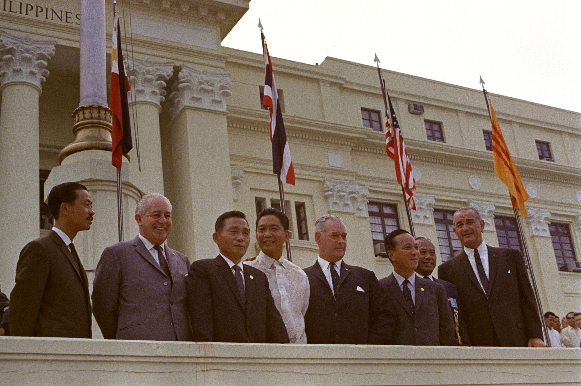 Manila Conference of Southeast Asia Treaty Organisation (SEATO) nations on the Vietnam War.