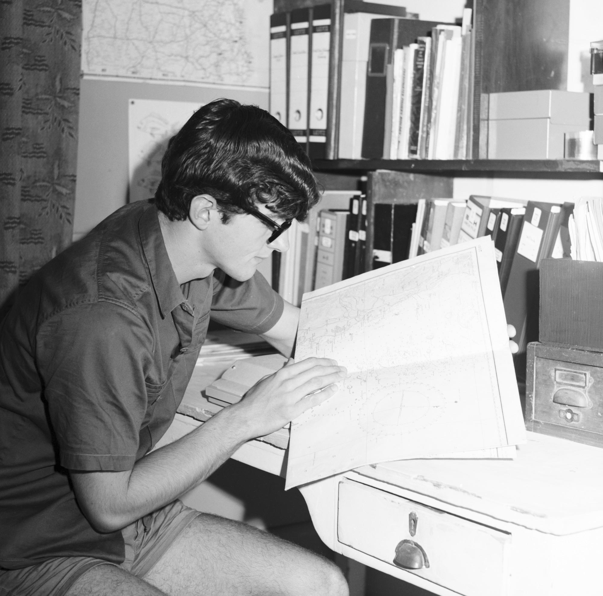 Ed Hegerl, founding Director of the Queensland Littoral Society which aimed to preserve the Reef, 1968.