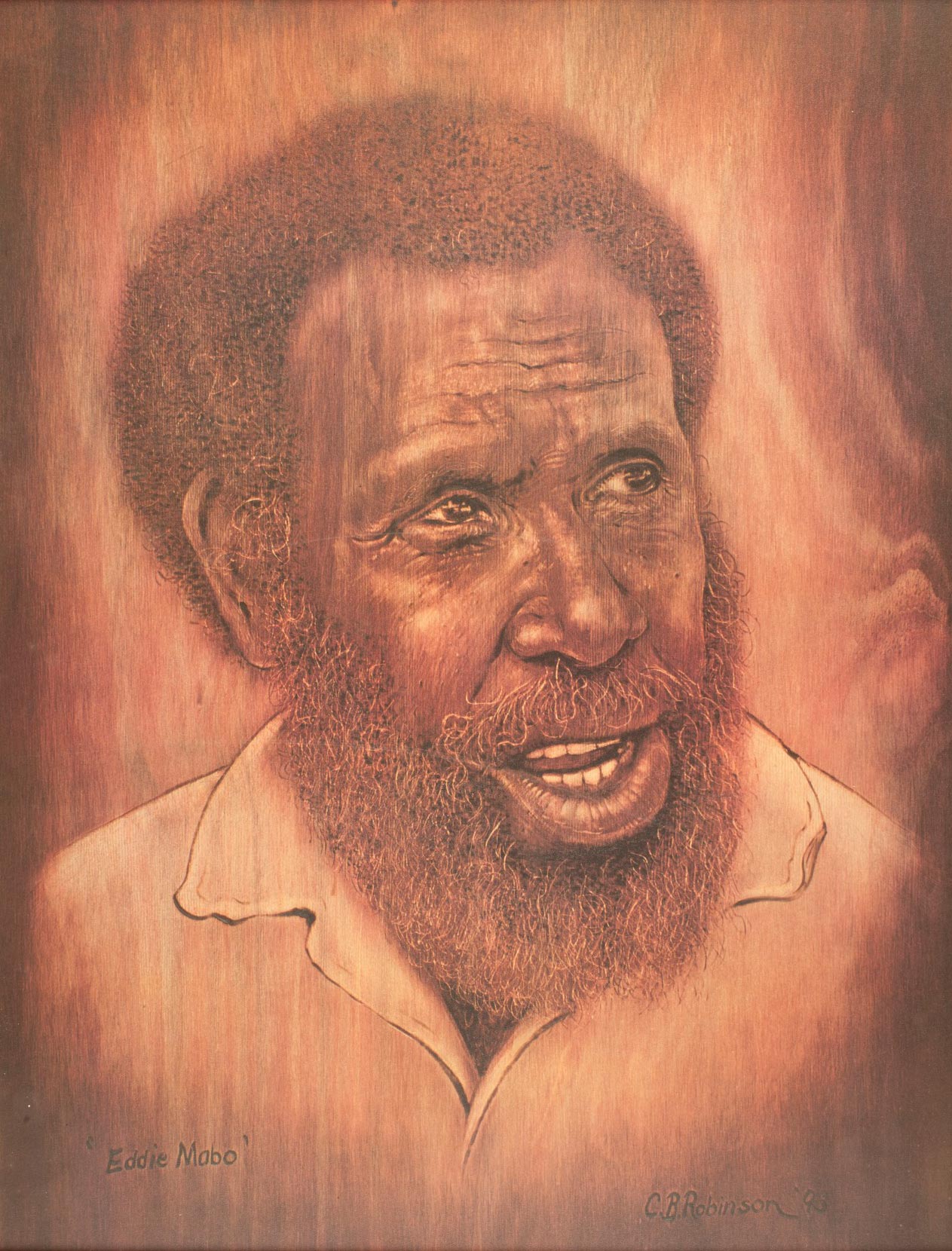 Poster of Eddie Mabo, by Clifford Beresford Robinson, 1993.