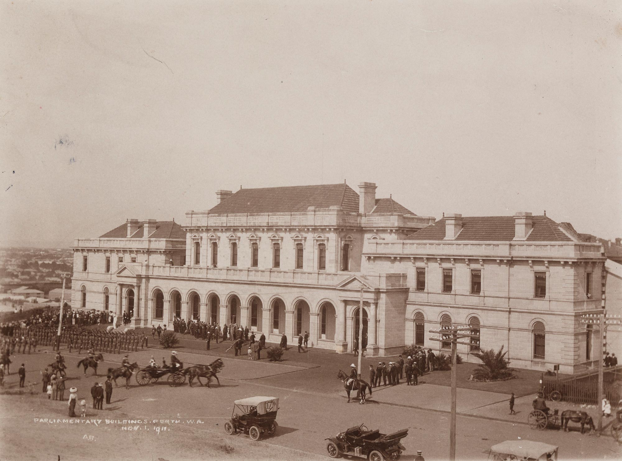 Parliament House, Perth, Western Australia, 1918.