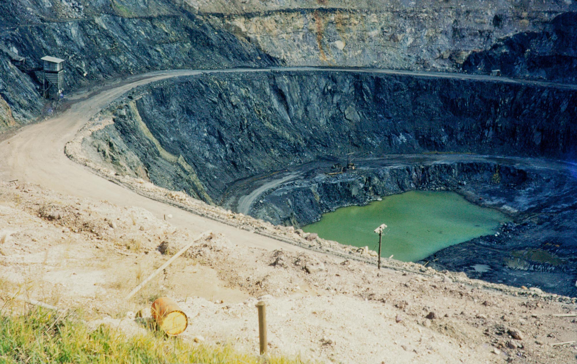 Open cut mine at Rum Jungle.