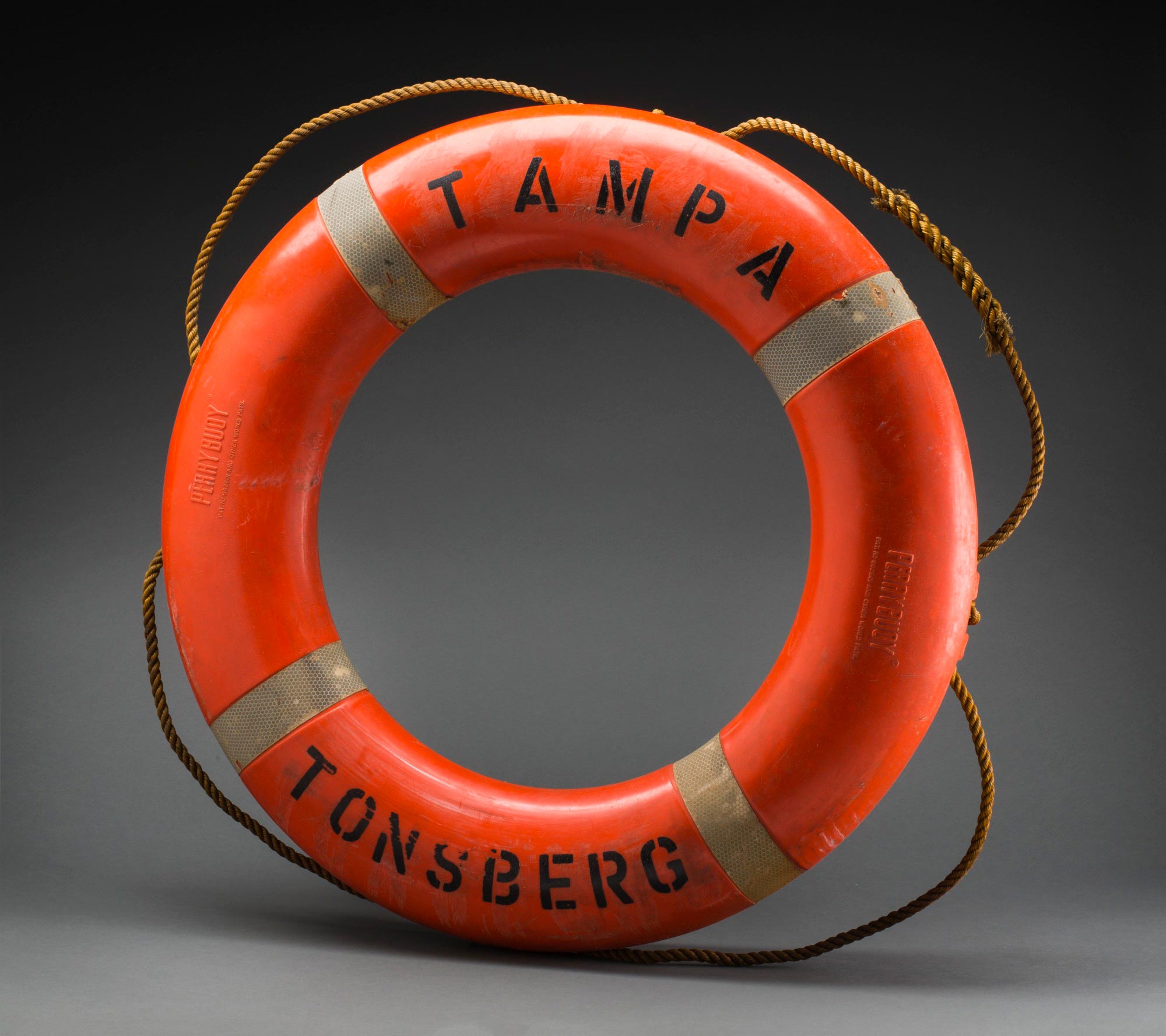 Lifebuoy from the MV Tampa.