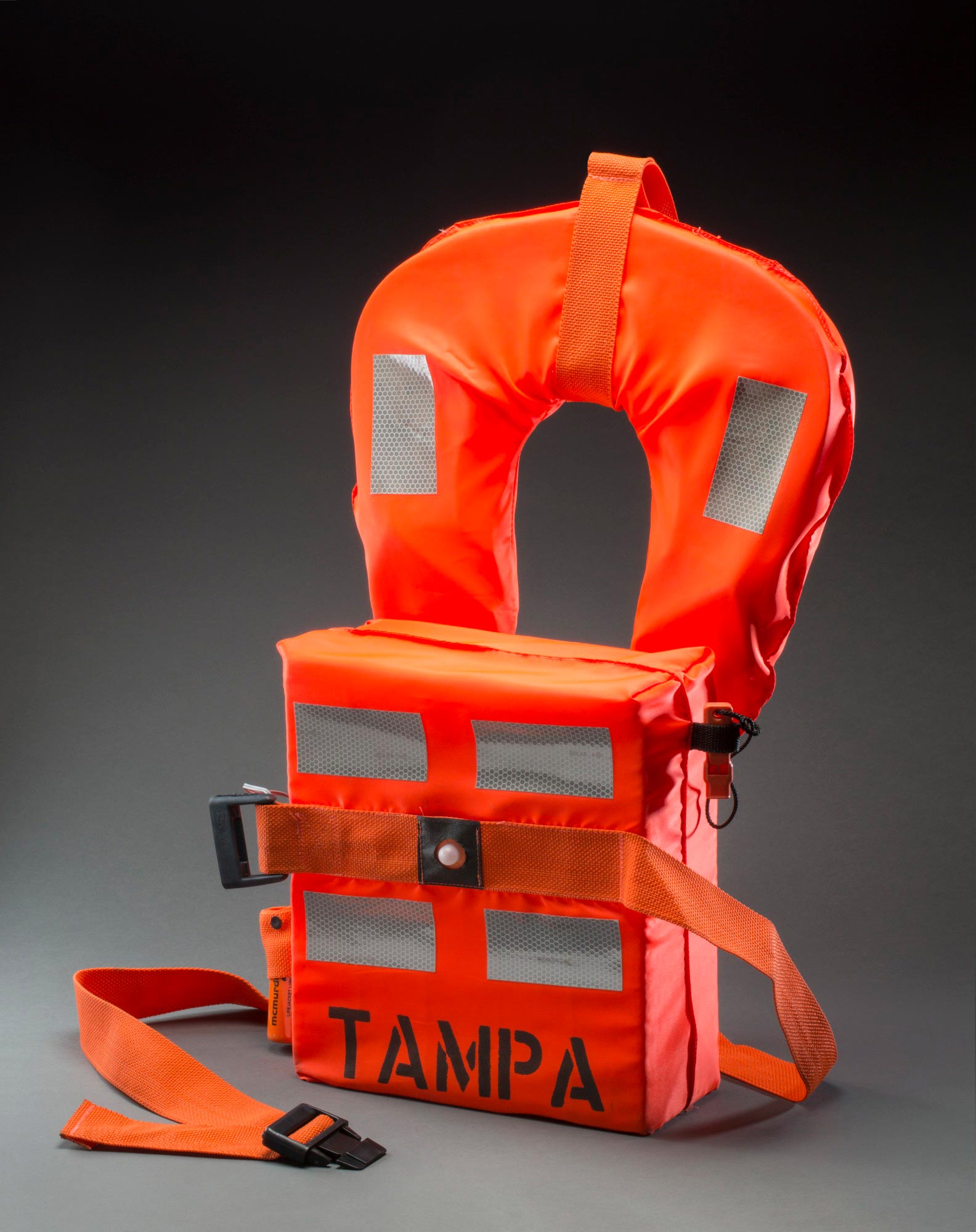 Life jacket from the MV Tampa.