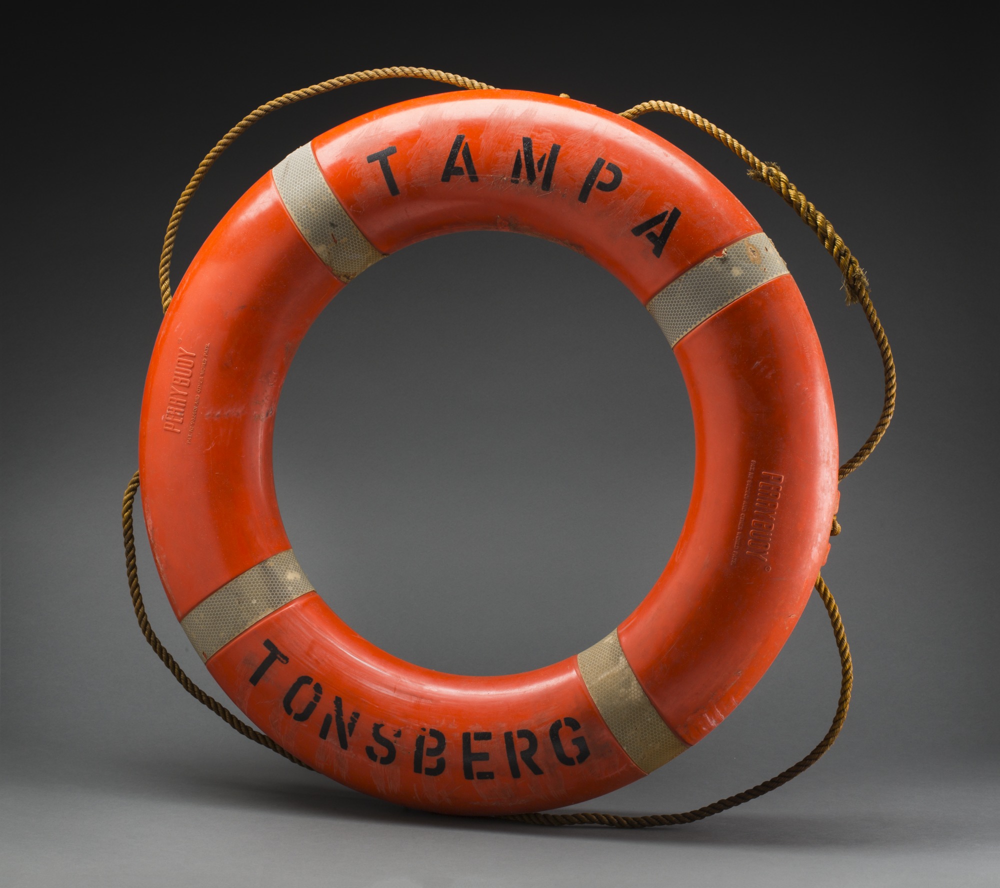 Lifebuoy from the MV Tampa.