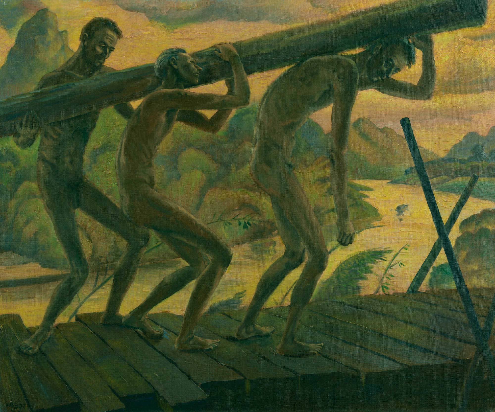 <p><em>On the Thailand Railway,</em> Harold Abbott, 1946</p>