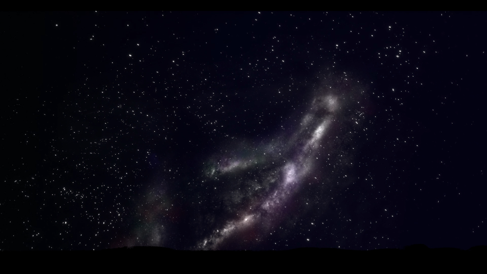 Emu in the night sky constellation.