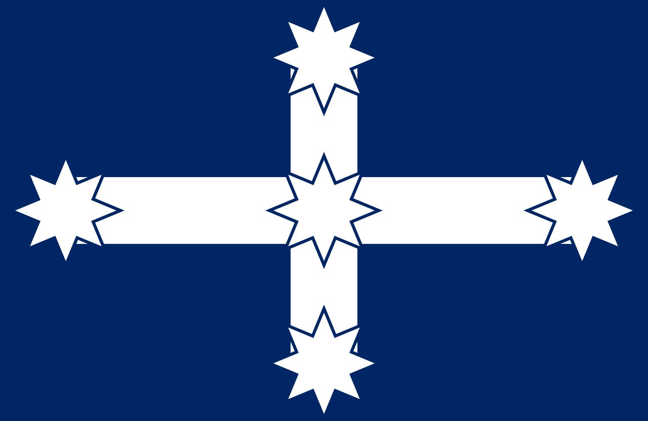 <p>Eureka flag</p>
