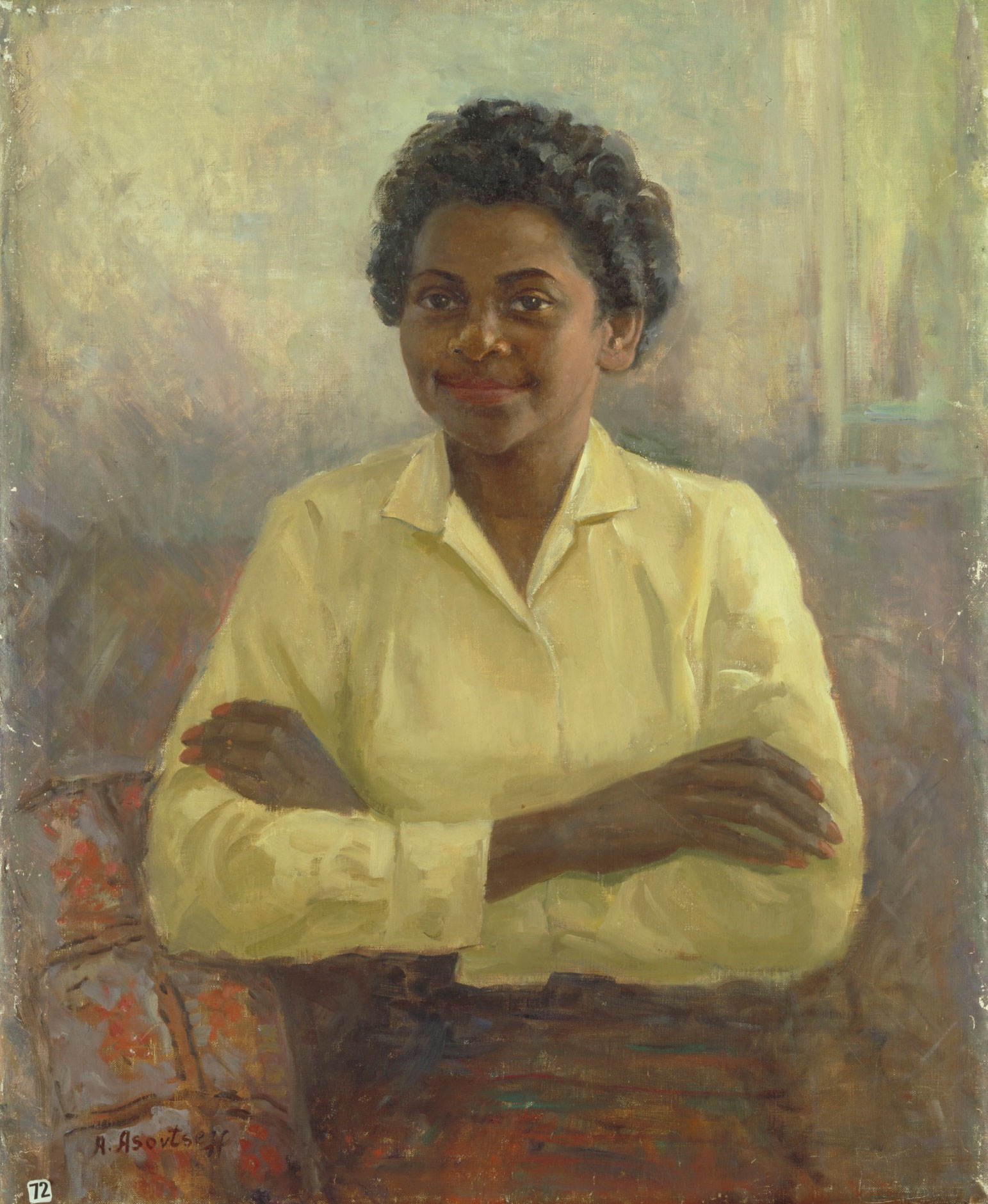 Portrait of Faith Bandler, by Alexander Asovtseff.