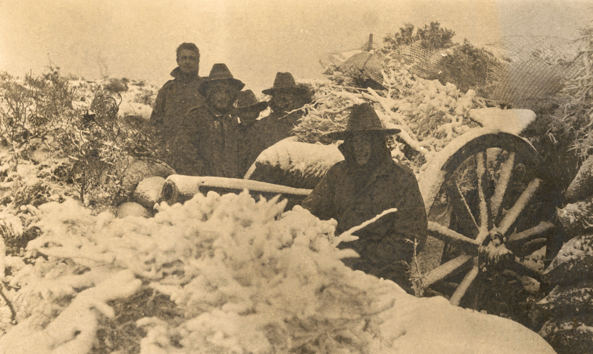 Gallipoli in winter, 1915.