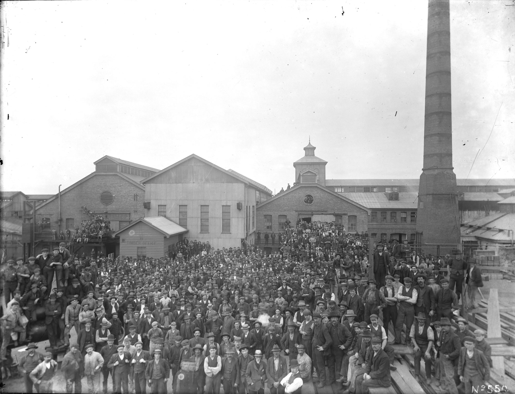 Workforce at Clyde Engineering Company, Granville, Sydney.