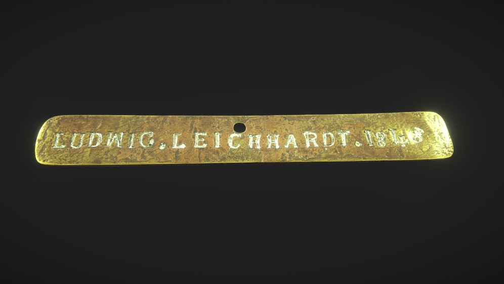 Ludwig Leichhardt Nameplace