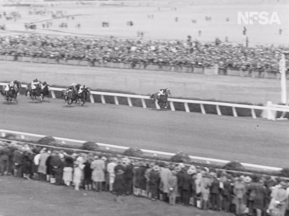 Phar Lap wins Melbourne Cup (1930) (silent)