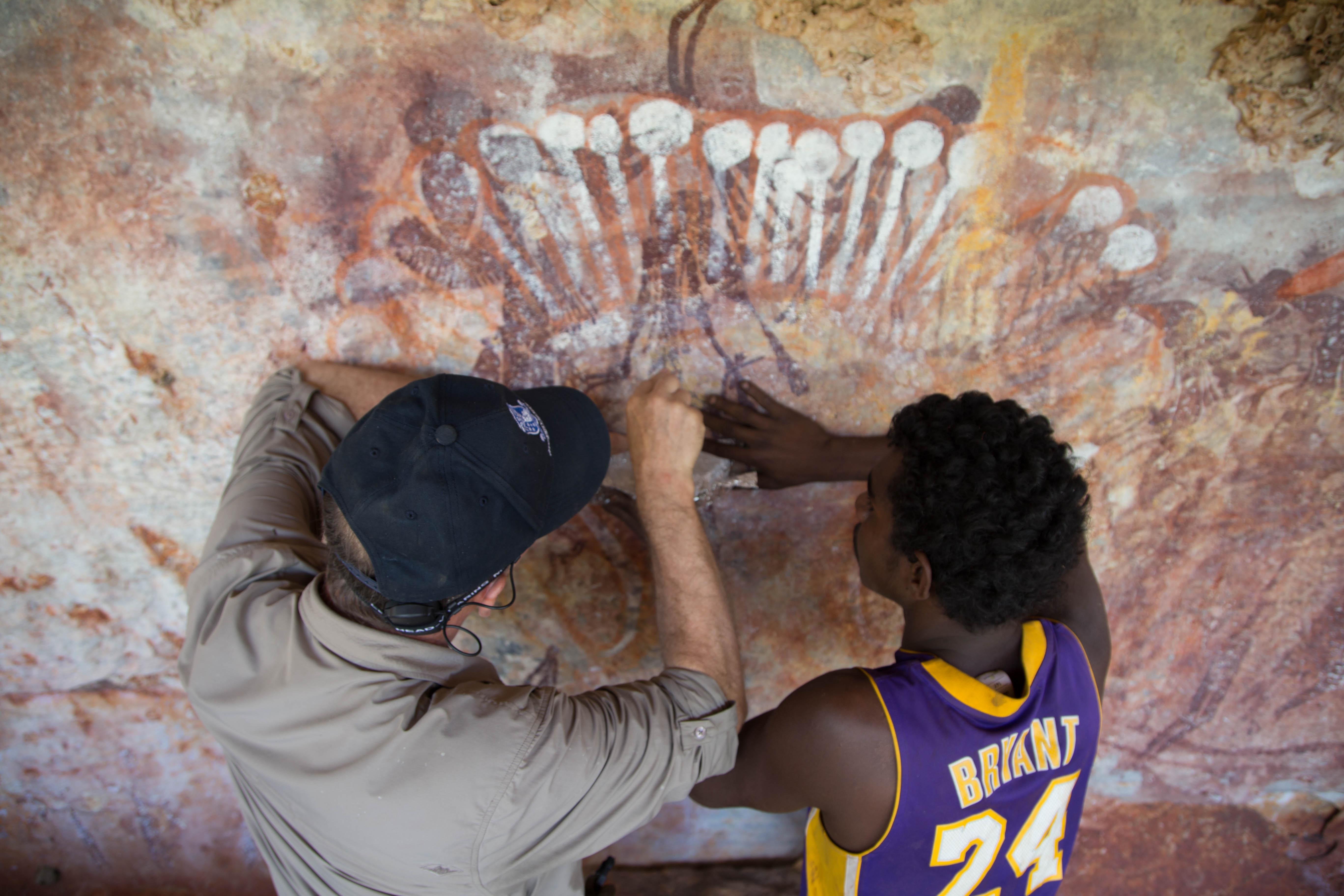 Earliest Known Rock Art Australia S Defining Moments Digital   BAC Visions DrysdaleRiver2 ForNMA SingleUse 