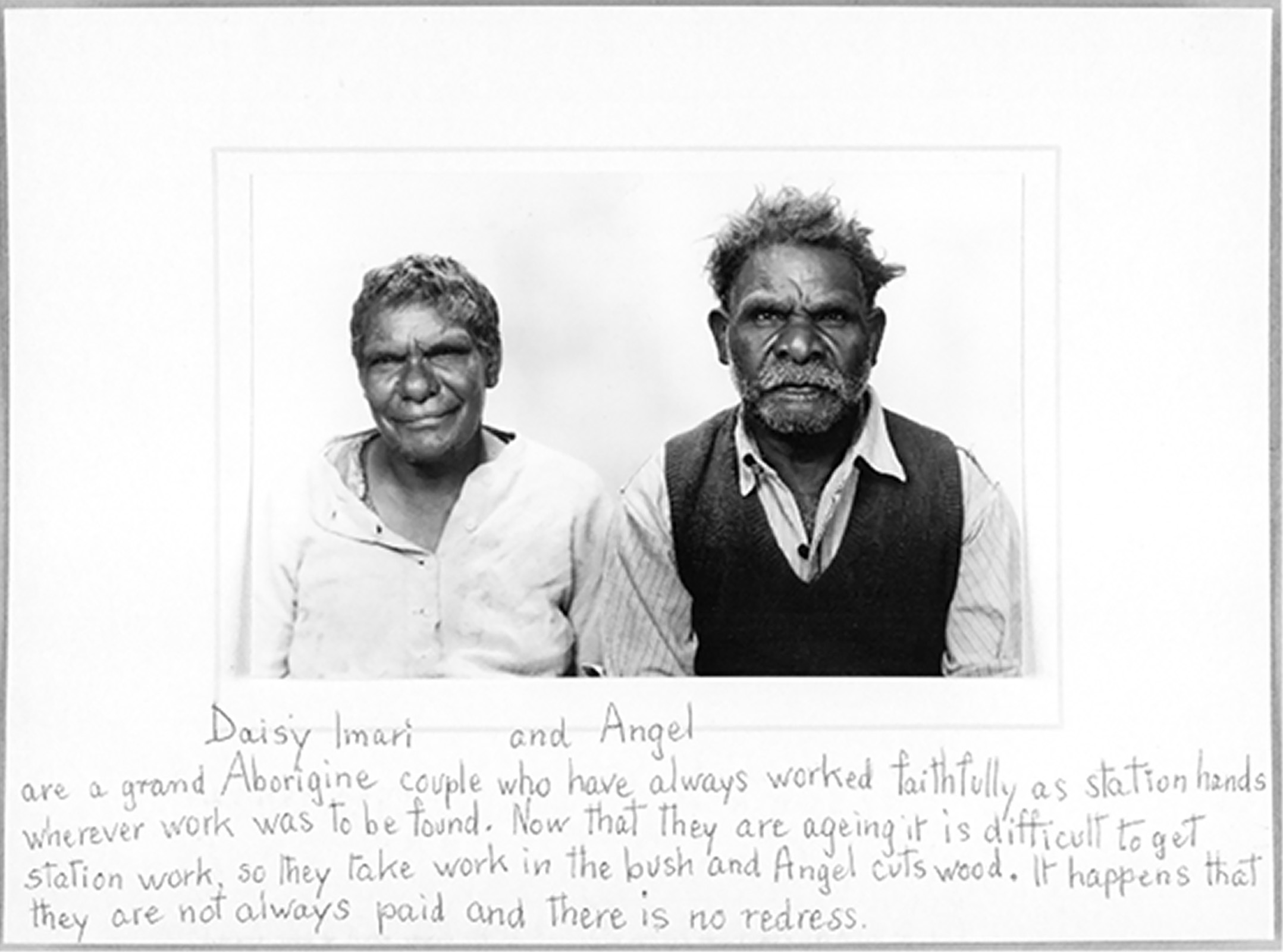 Daisy and Angel Imari, Kalgoorlie, 1960