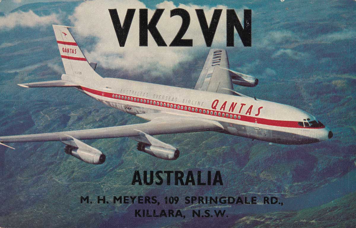 <p>Qantas Boeing 707</p>