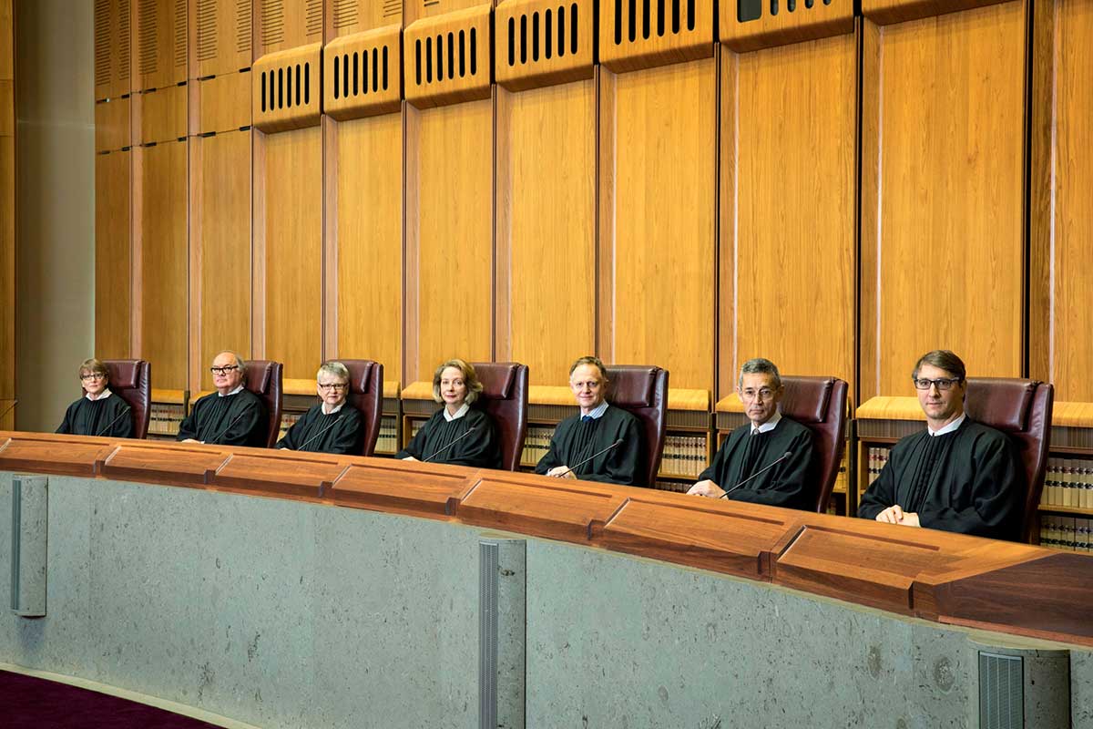 <p>Justices of the High Court of Australia, 2017</p>