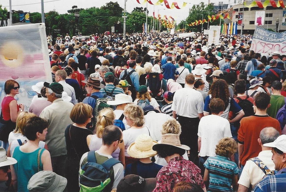 Melbourne Walk for Reconciliation, 3 Dec 2000