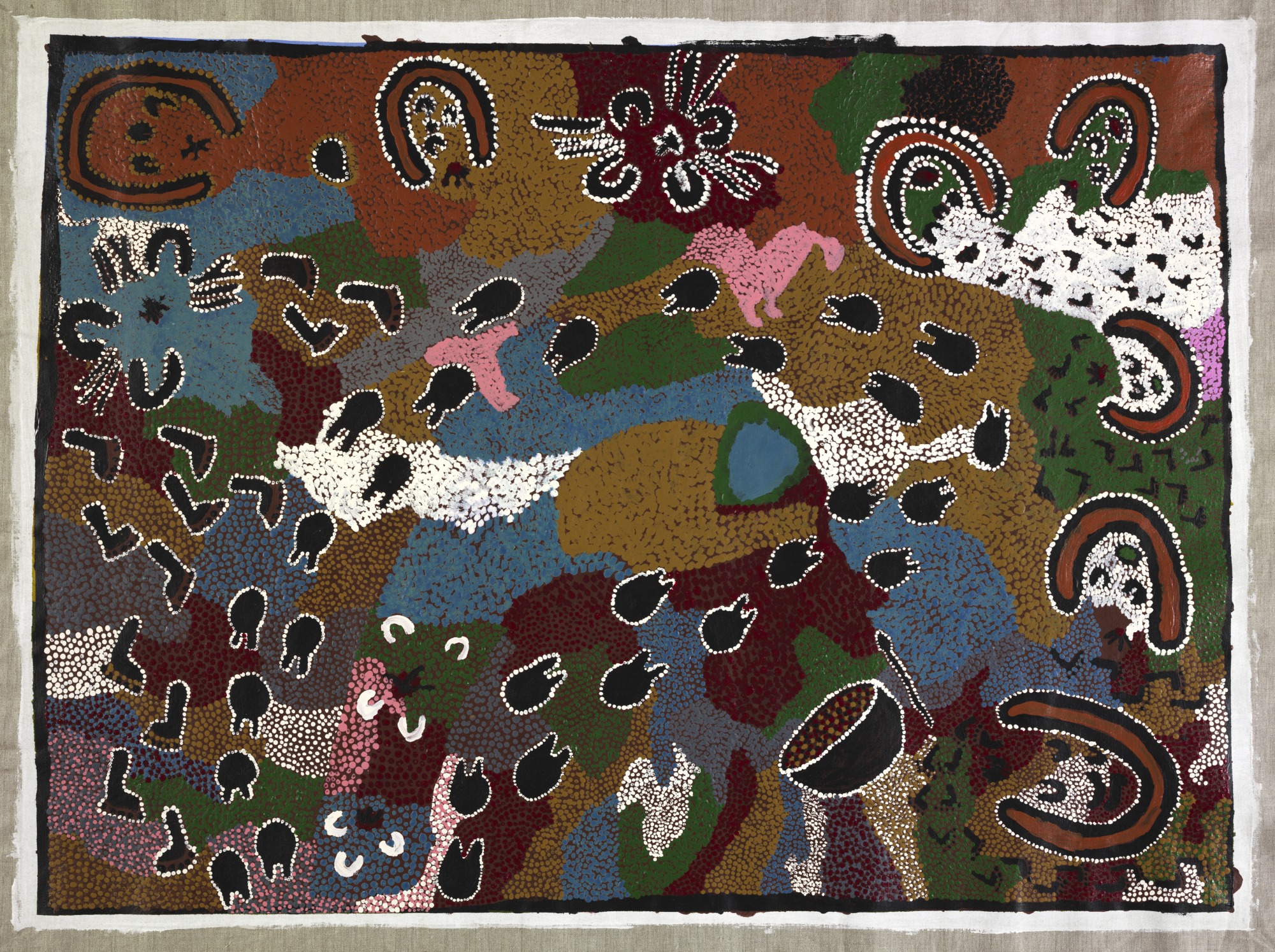 Camelaku Tjukurpa (A Story About Camels) by Pantjiti Lionel