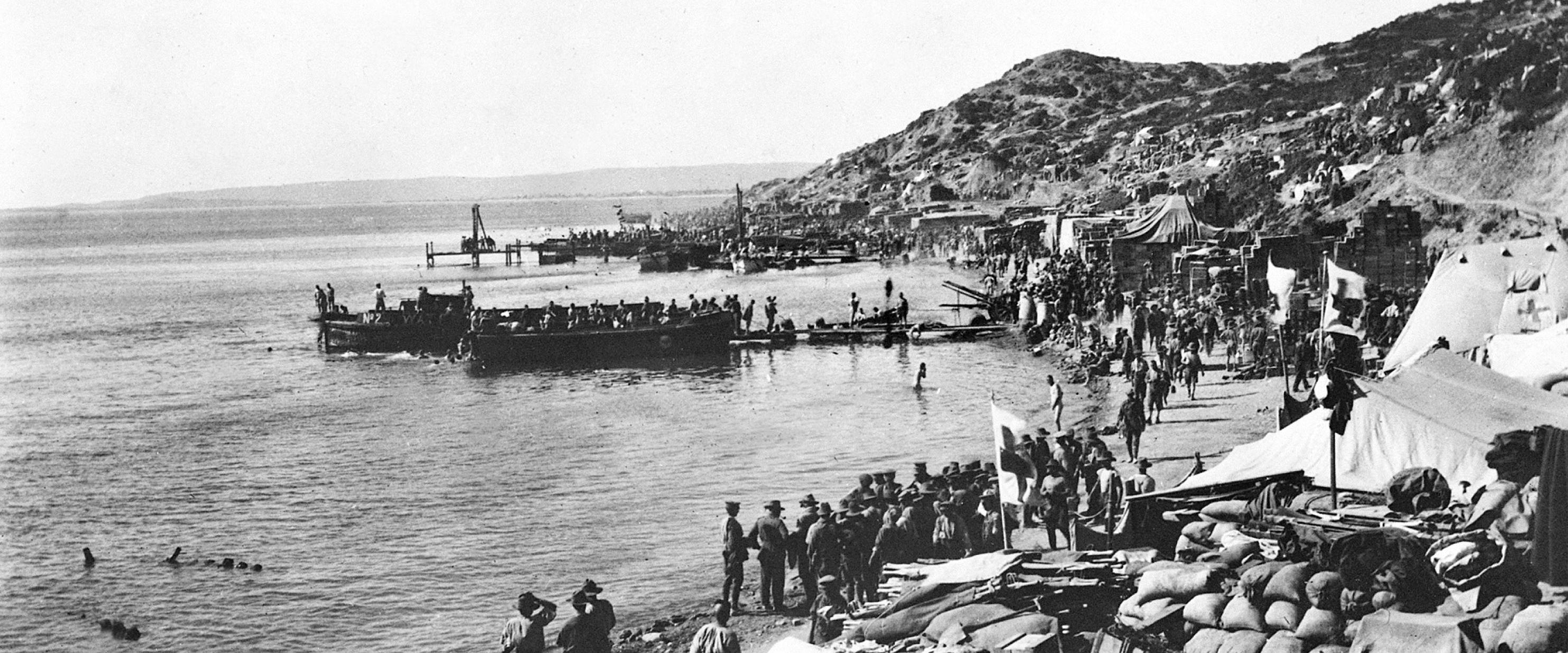 Australian Troops Land At Gallipoli | Australia’s Defining Moments ...