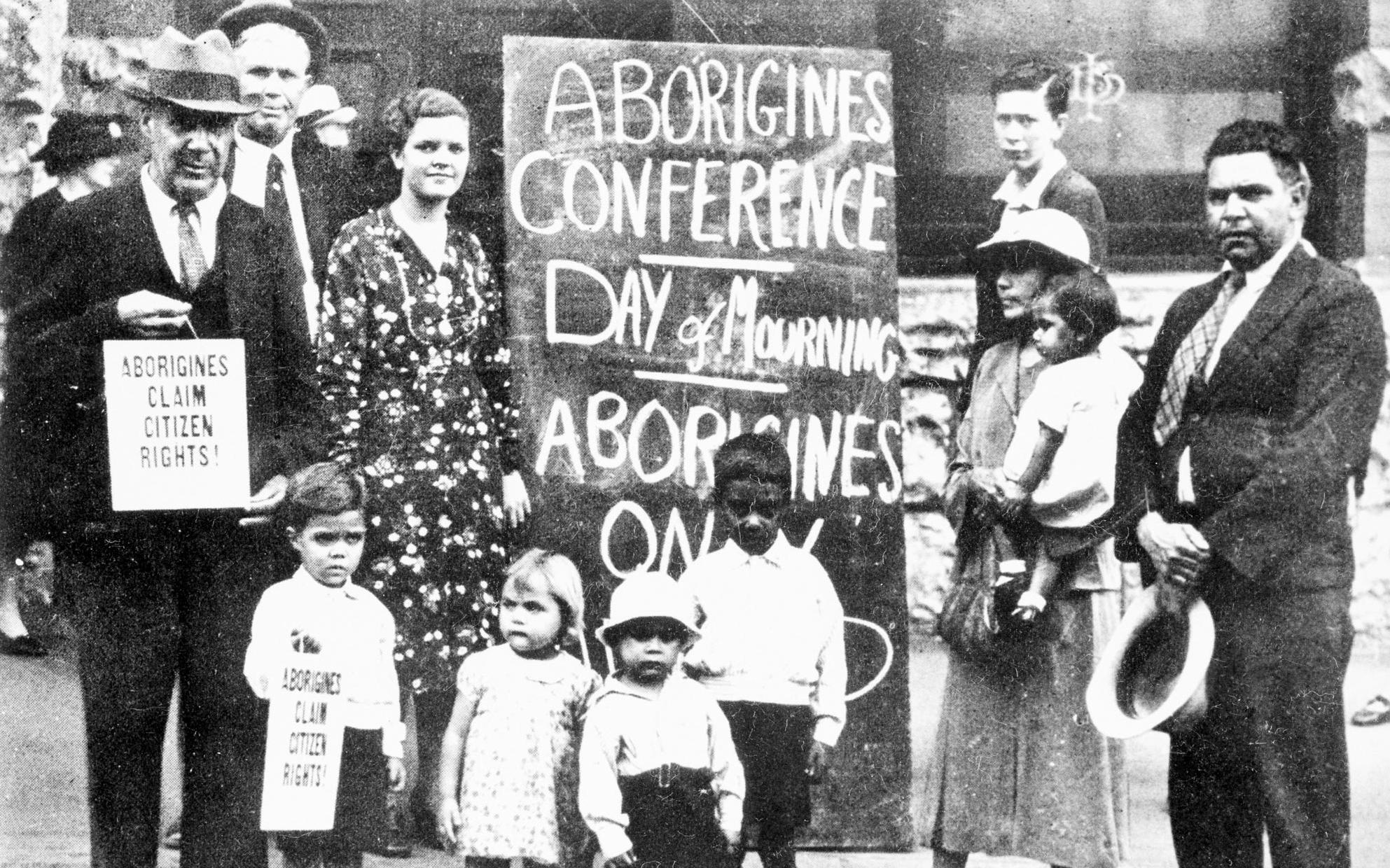 Aboriginal Day of Mourning, 26 January 1938.